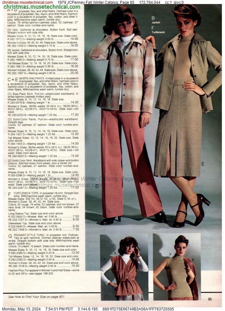 1979 JCPenney Fall Winter Catalog, Page 95