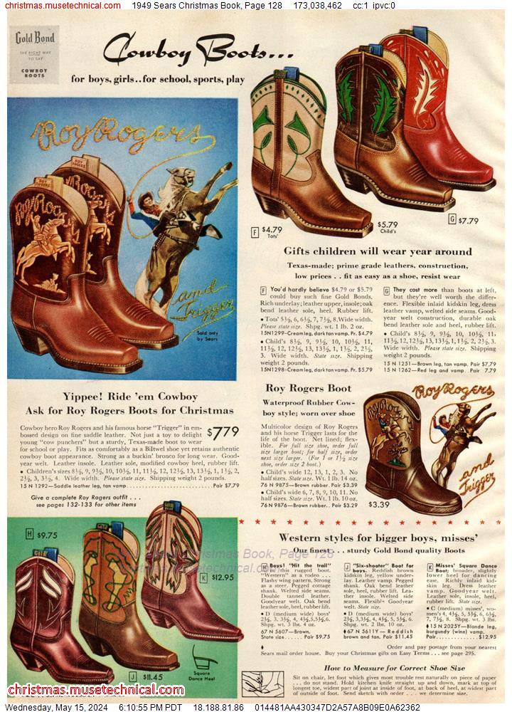 1949 Sears Christmas Book, Page 128