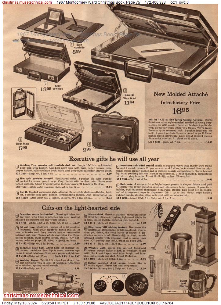1967 Montgomery Ward Christmas Book, Page 75