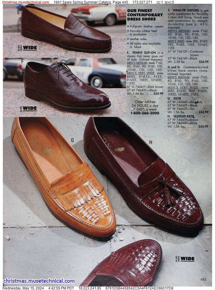 1991 Sears Spring Summer Catalog, Page 445