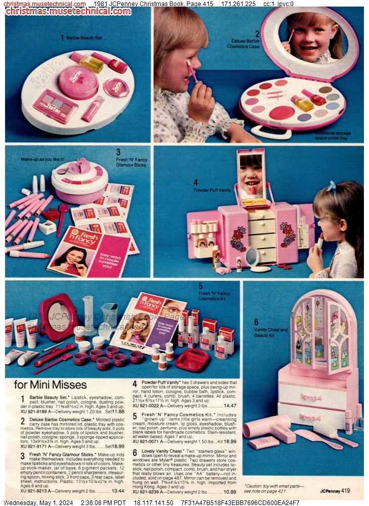 1981 JCPenney Christmas Book, Page 415