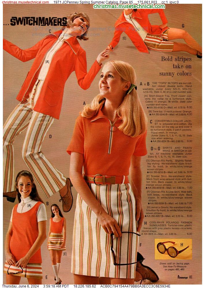 1971 JCPenney Spring Summer Catalog, Page 85