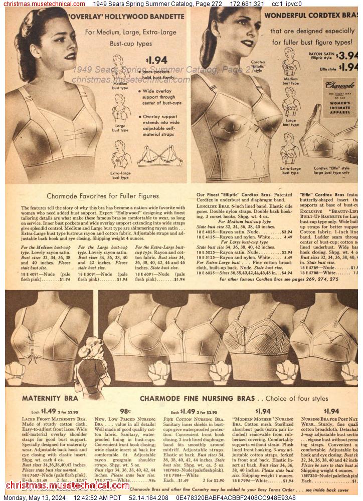 1949 Sears Spring Summer Catalog, Page 272
