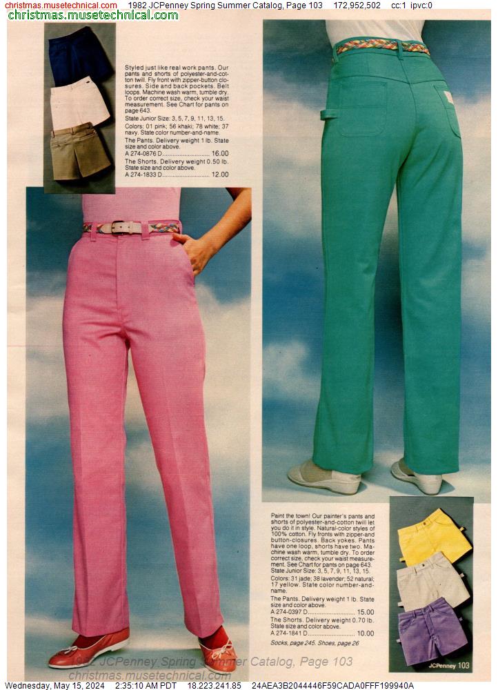 1982 JCPenney Spring Summer Catalog, Page 103