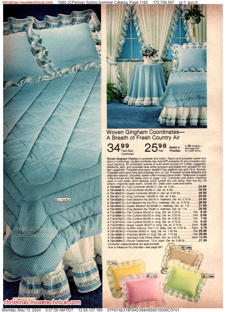 1980 JCPenney Spring Summer Catalog, Page 1192