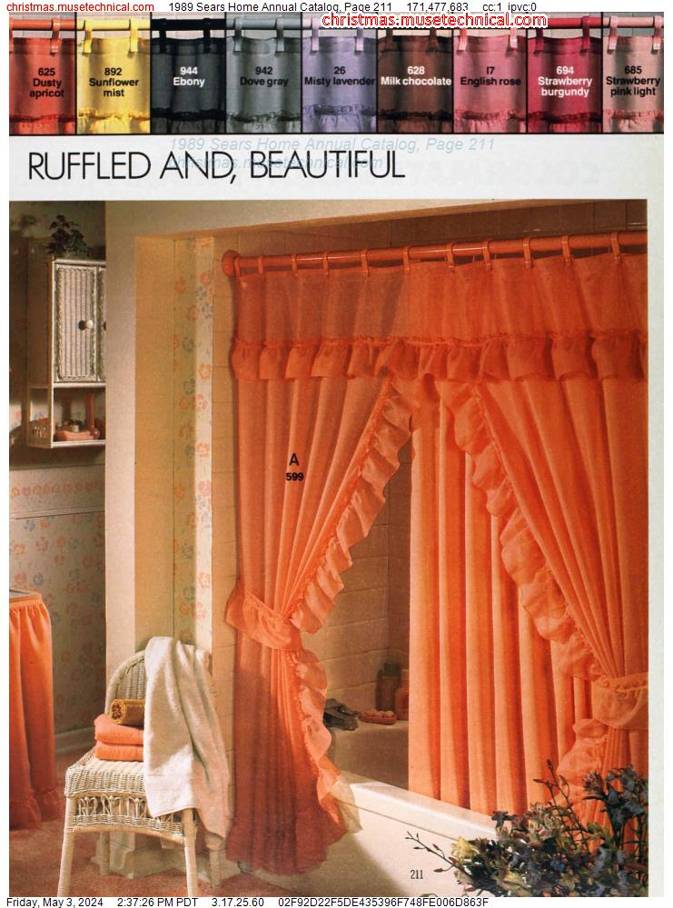 1989 Sears Home Annual Catalog, Page 211