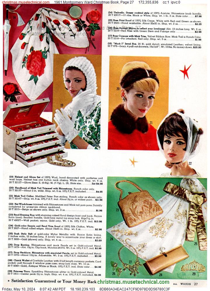 1961 Montgomery Ward Christmas Book, Page 27