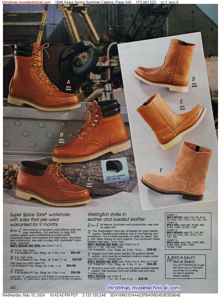 1988 Sears Spring Summer Catalog, Page 340