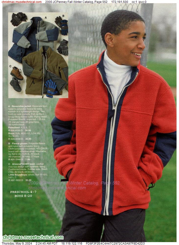 2000 JCPenney Fall Winter Catalog, Page 552