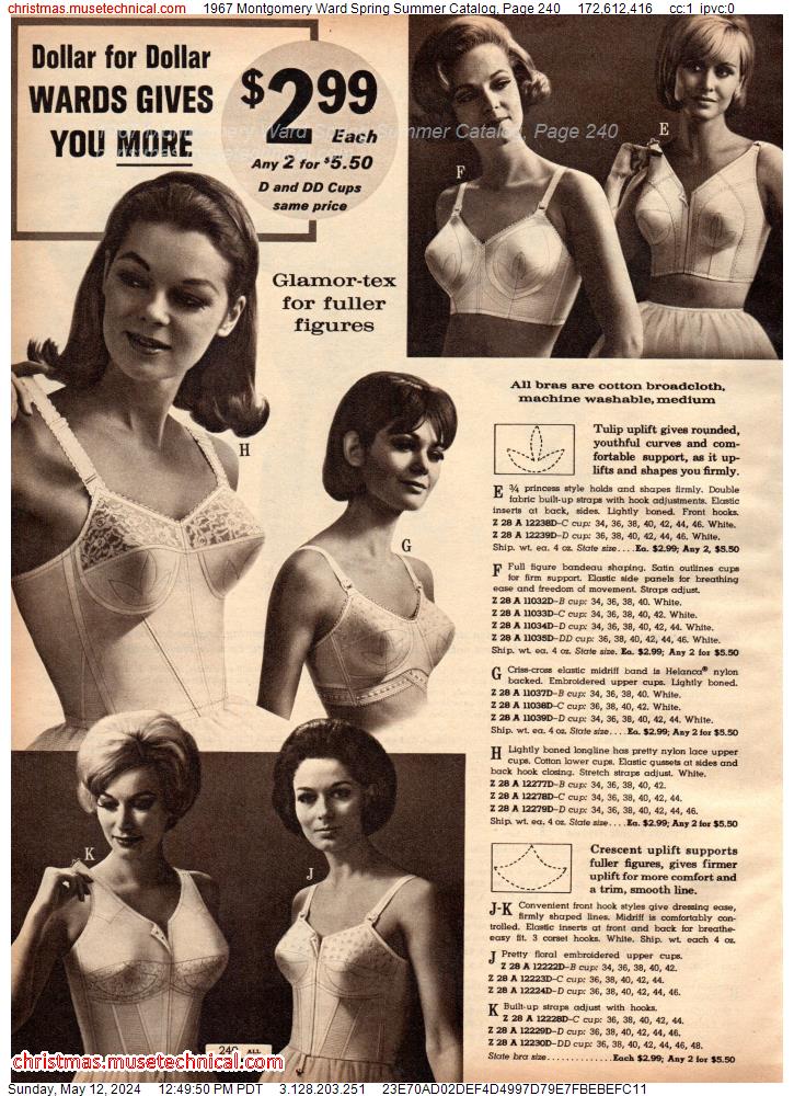 1967 Montgomery Ward Spring Summer Catalog, Page 240