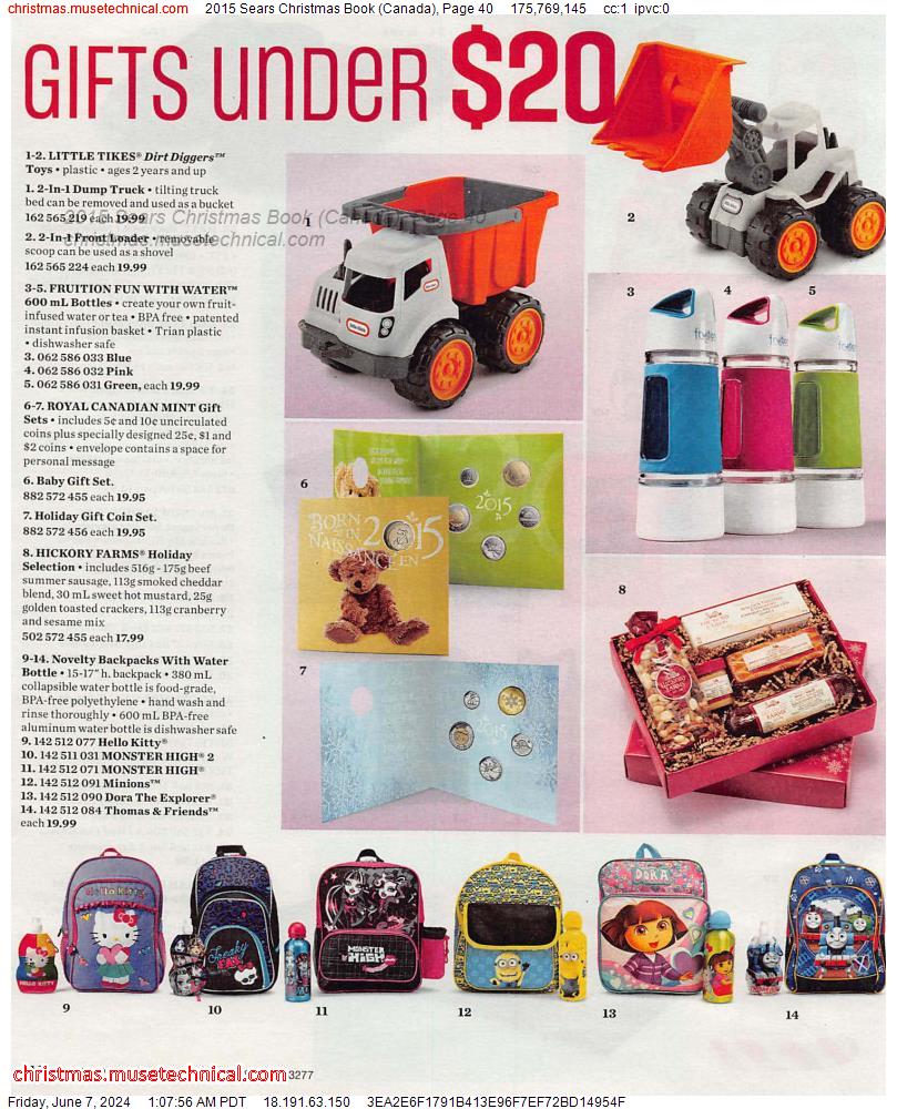 2015 Sears Christmas Book (Canada), Page 40