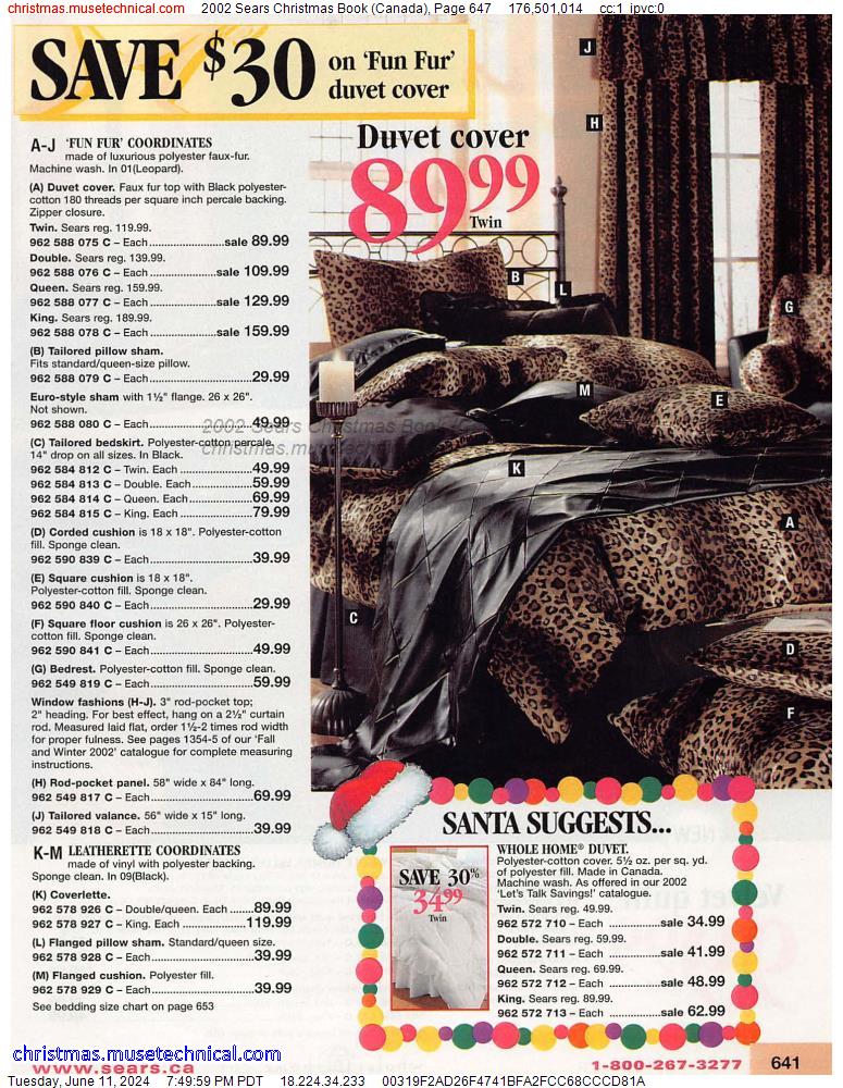 2002 Sears Christmas Book (Canada), Page 647
