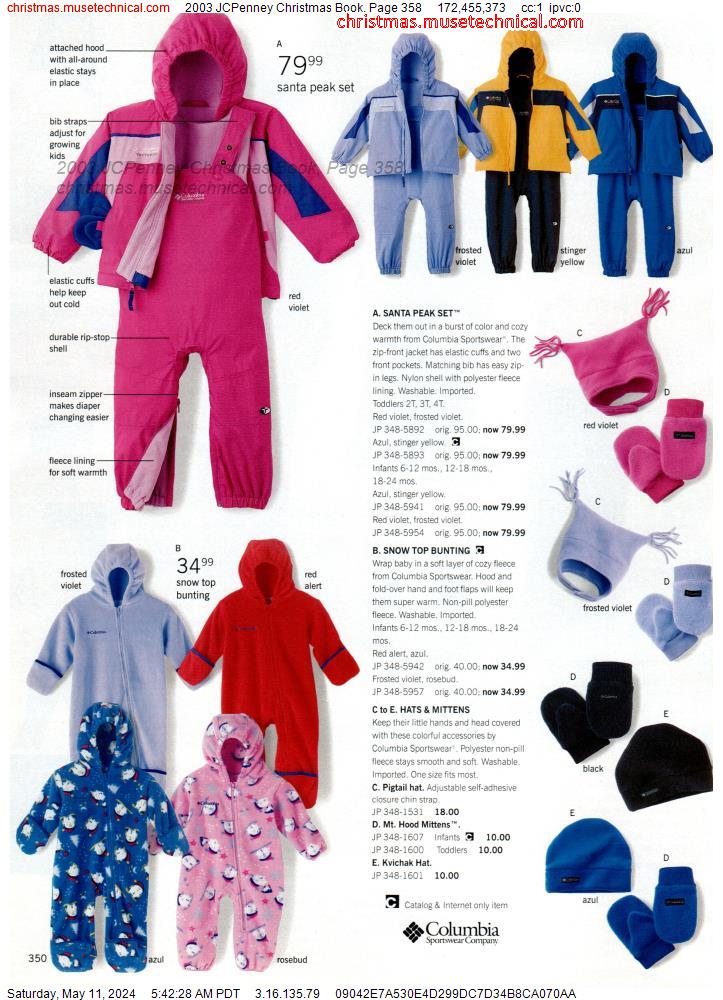 2003 JCPenney Christmas Book, Page 358