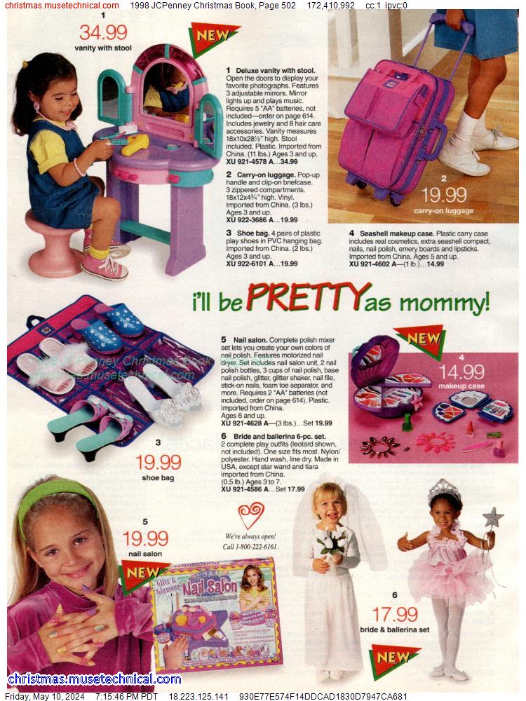 1998 JCPenney Christmas Book, Page 502