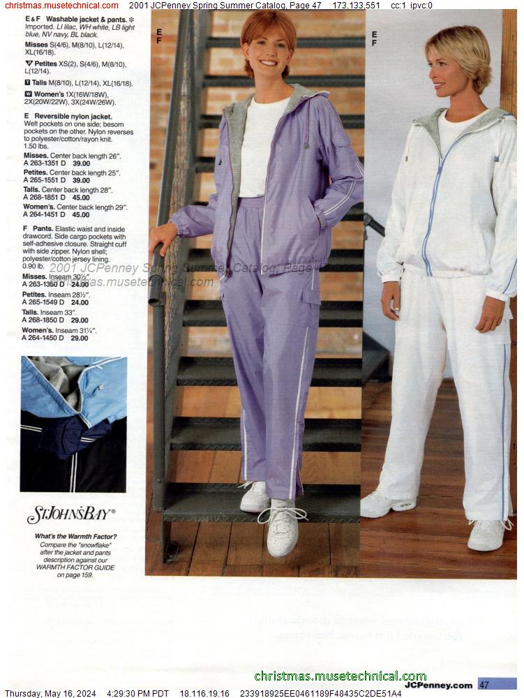 2001 JCPenney Spring Summer Catalog, Page 47