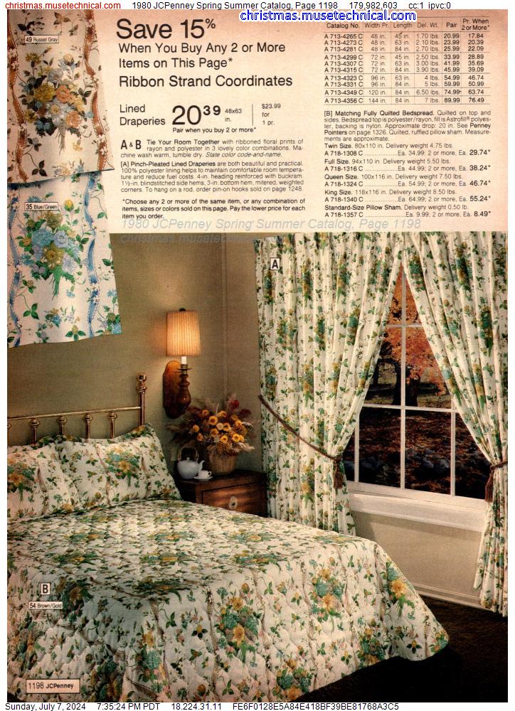1980 JCPenney Spring Summer Catalog, Page 1198