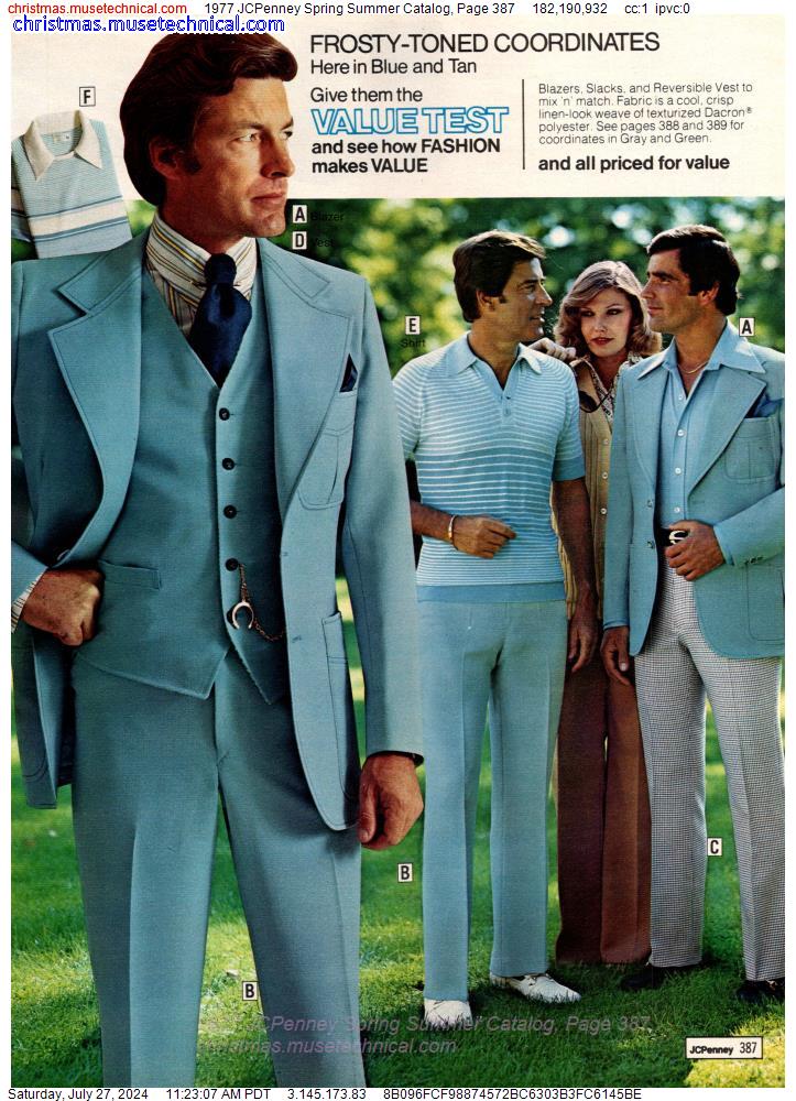 1977 JCPenney Spring Summer Catalog, Page 387
