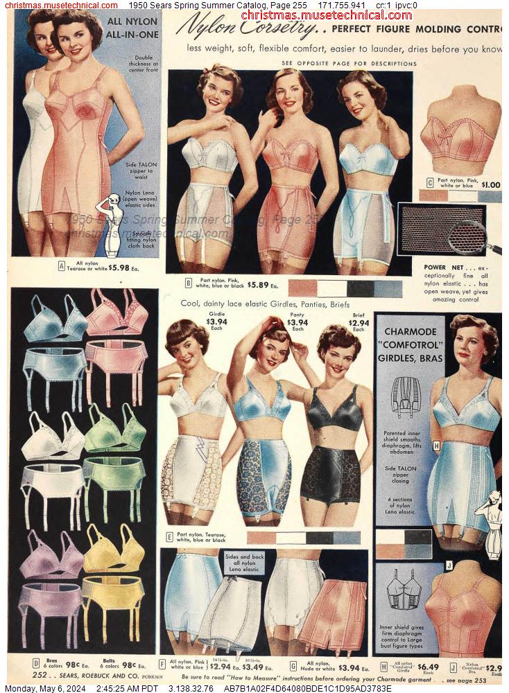 1950 Sears Spring Summer Catalog, Page 255