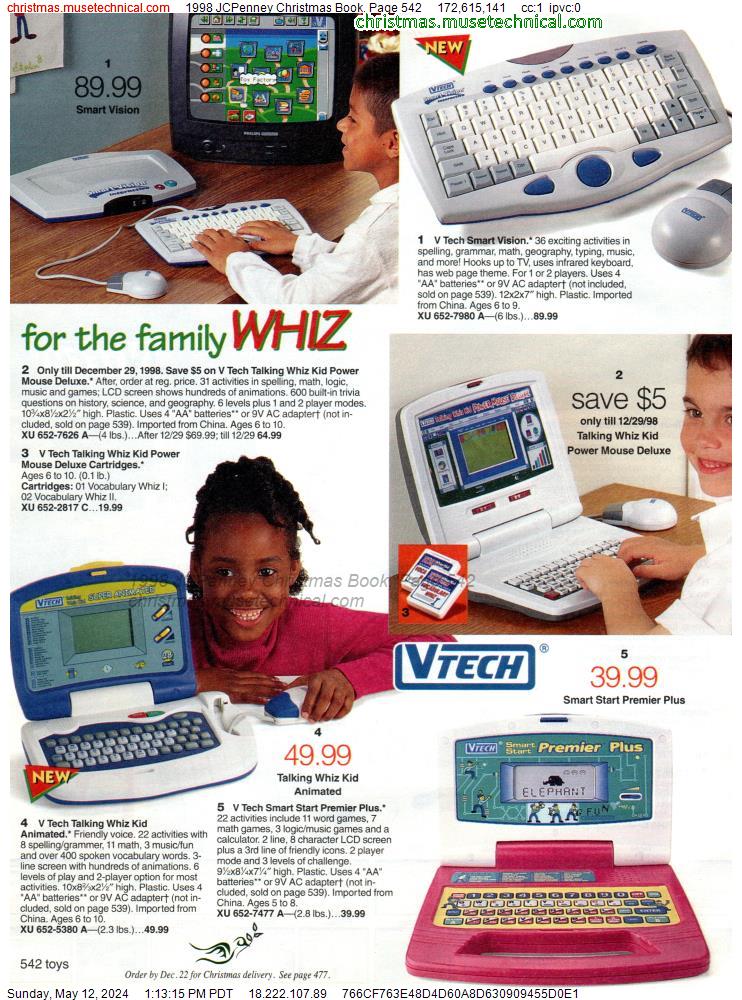 1998 JCPenney Christmas Book, Page 542