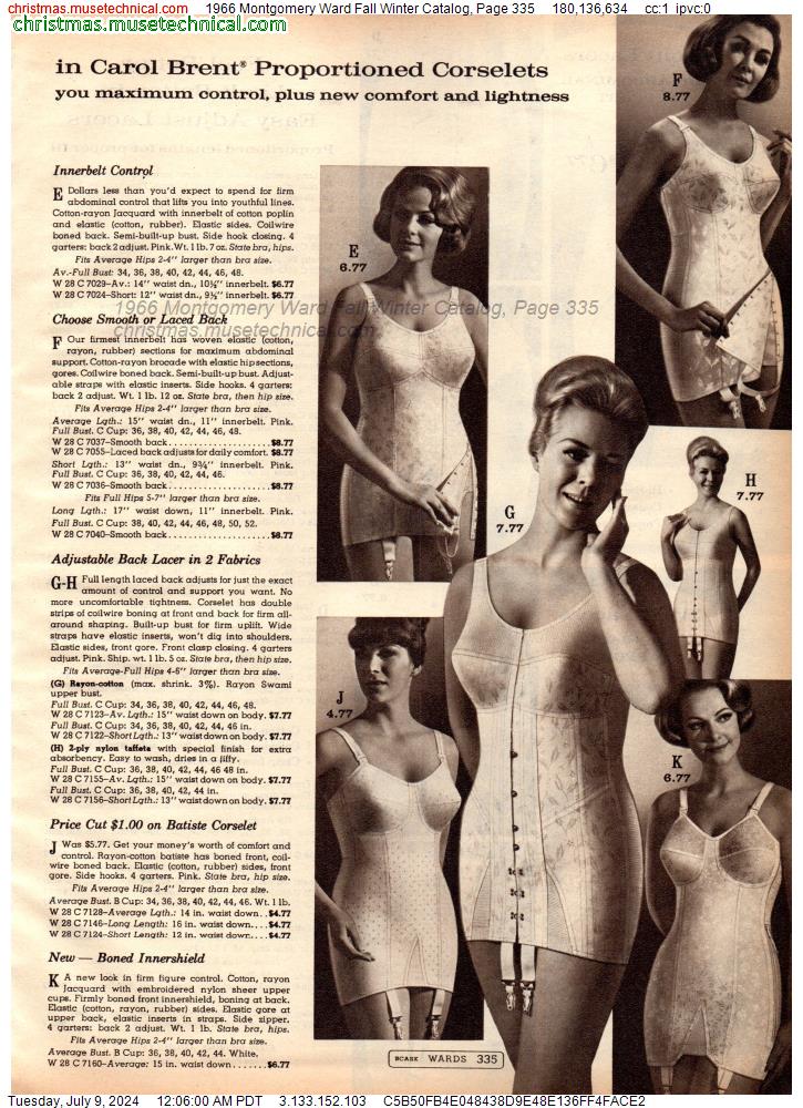 1966 Montgomery Ward Fall Winter Catalog, Page 335