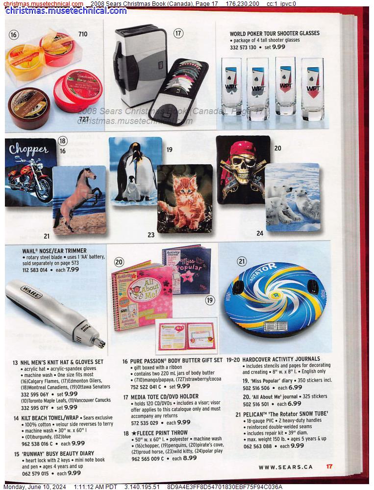 2008 Sears Christmas Book (Canada), Page 17