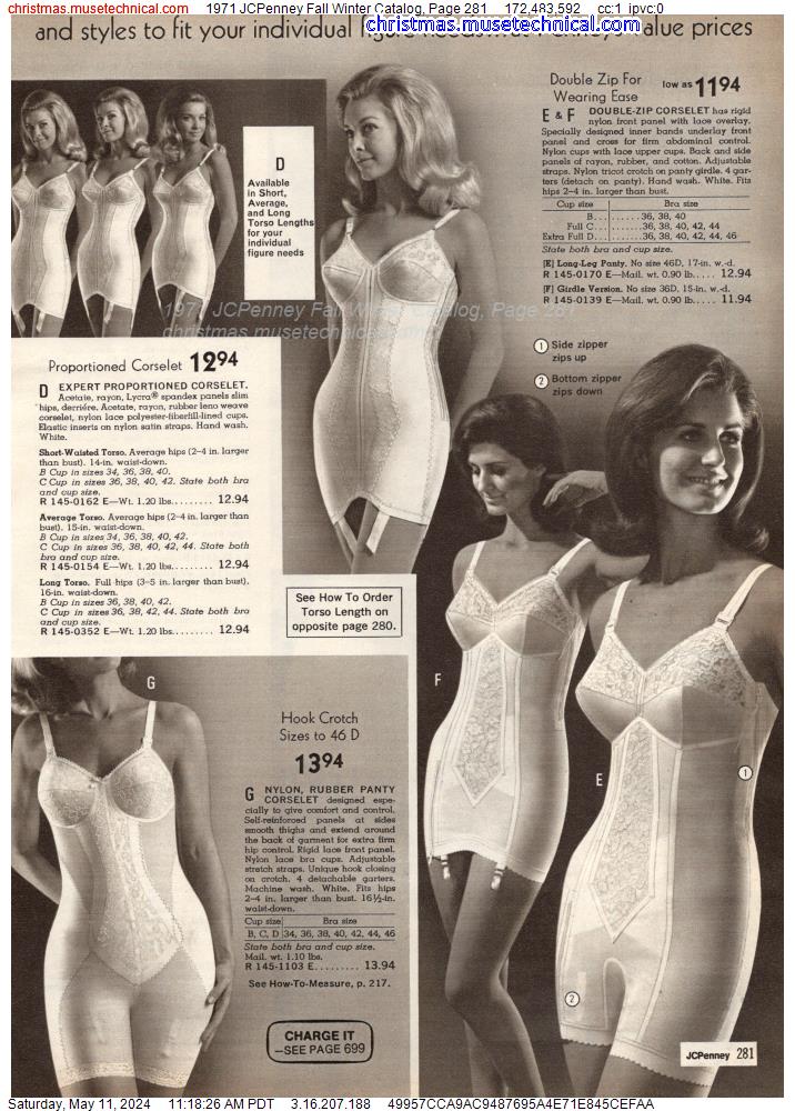 1971 JCPenney Fall Winter Catalog, Page 281