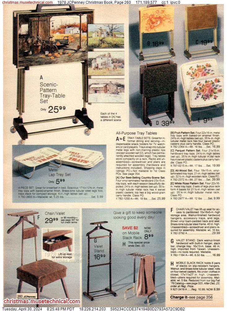 1978 JCPenney Christmas Book, Page 260