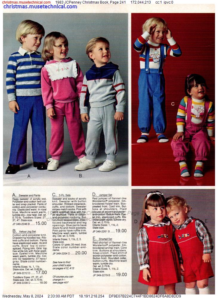 1983 JCPenney Christmas Book, Page 241