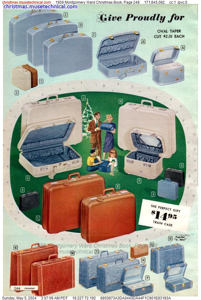 1959 Montgomery Ward Christmas Book, Page 248