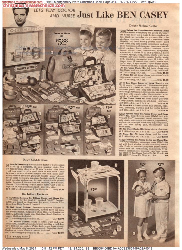 1962 Montgomery Ward Christmas Book, Page 314
