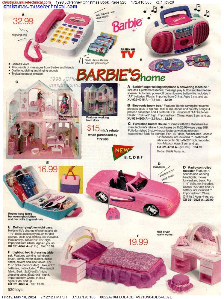 1998 JCPenney Christmas Book, Page 520