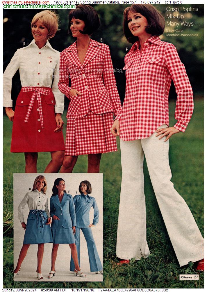 1974 JCPenney Spring Summer Catalog, Page 157