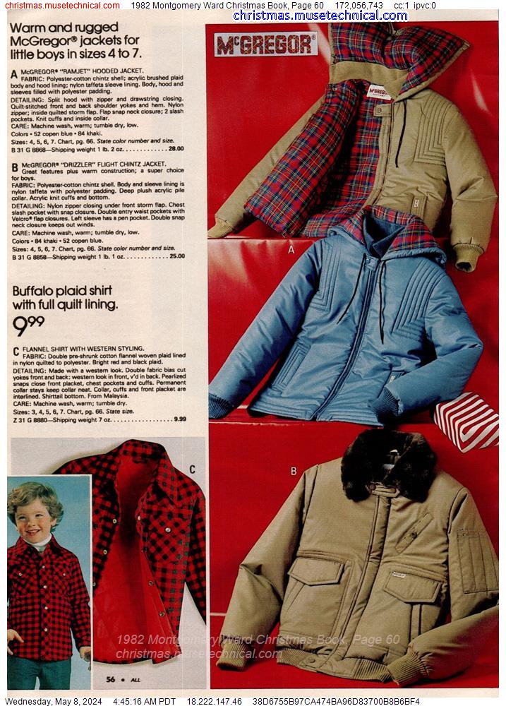 1982 Montgomery Ward Christmas Book, Page 60