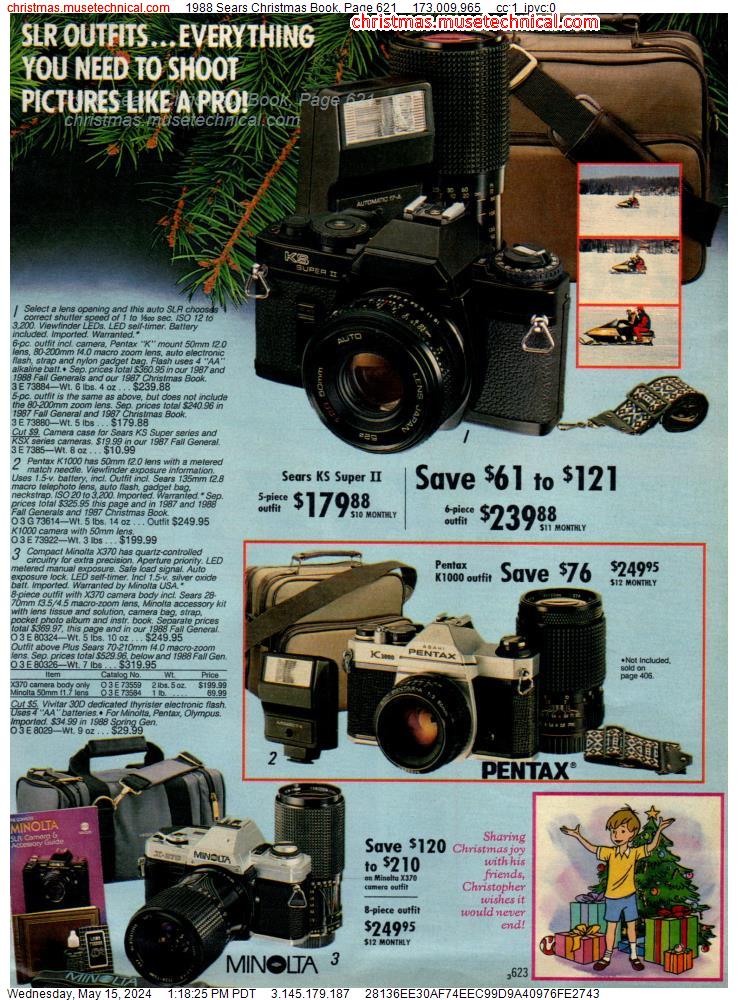1988 Sears Christmas Book, Page 621