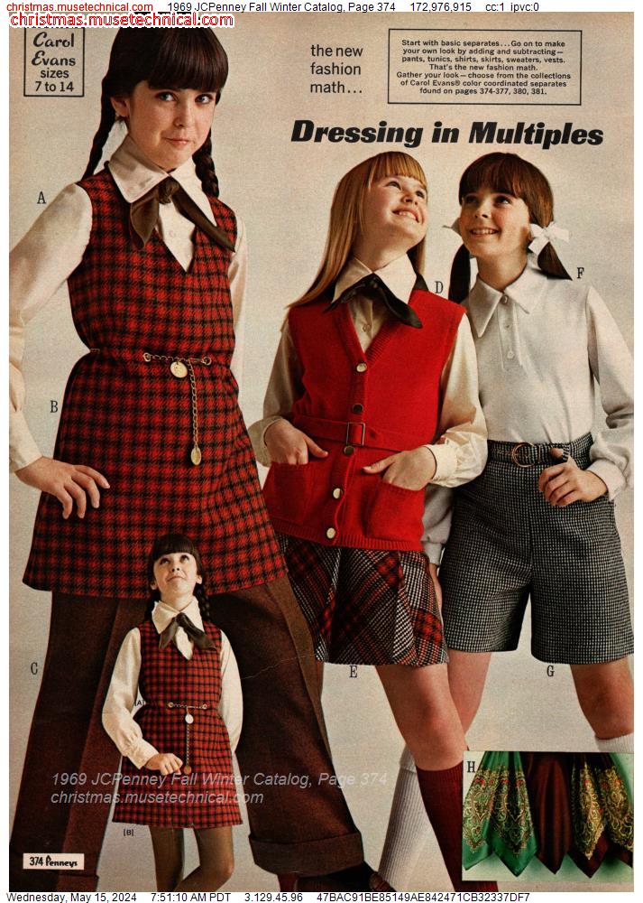1969 JCPenney Fall Winter Catalog, Page 374