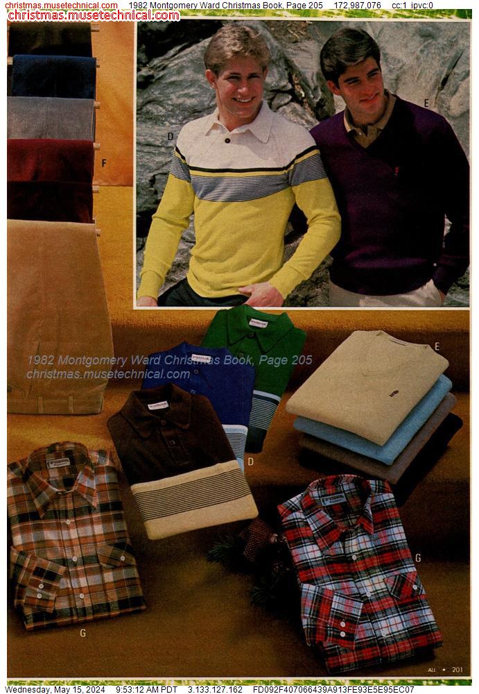 1982 Montgomery Ward Christmas Book, Page 205