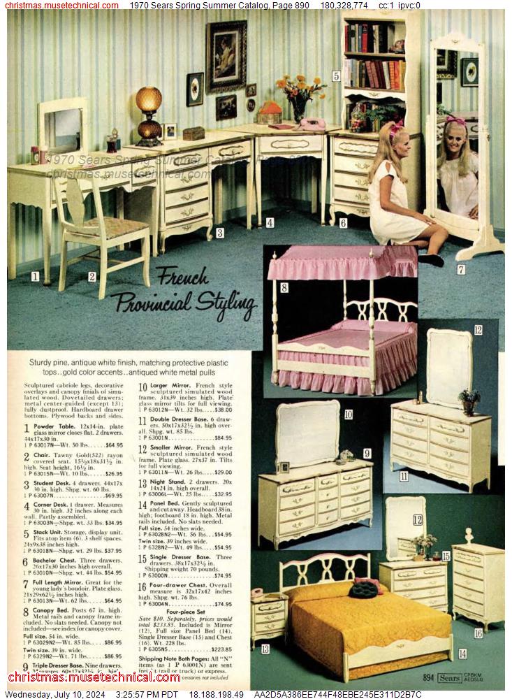 1970 Sears Spring Summer Catalog, Page 890