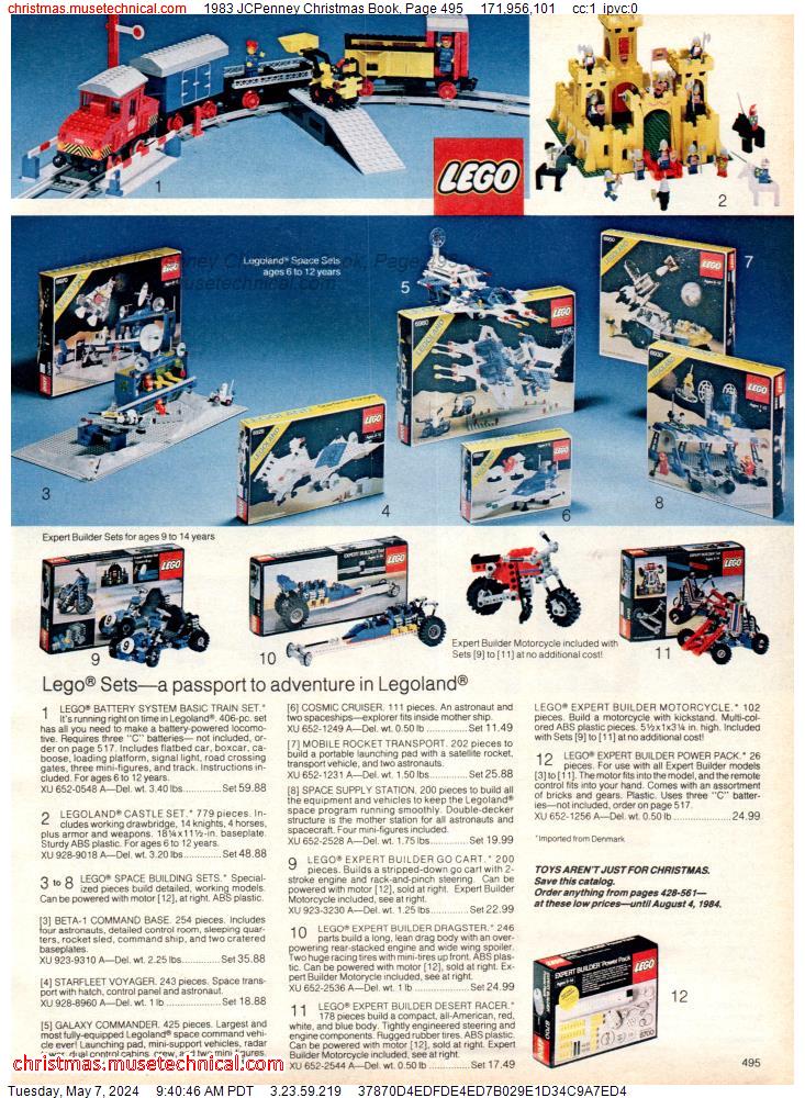 1983 JCPenney Christmas Book, Page 495