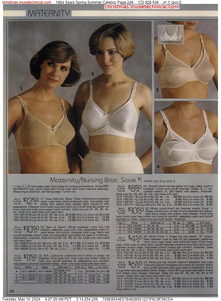 1984 Sears Spring Summer Catalog, Page 246