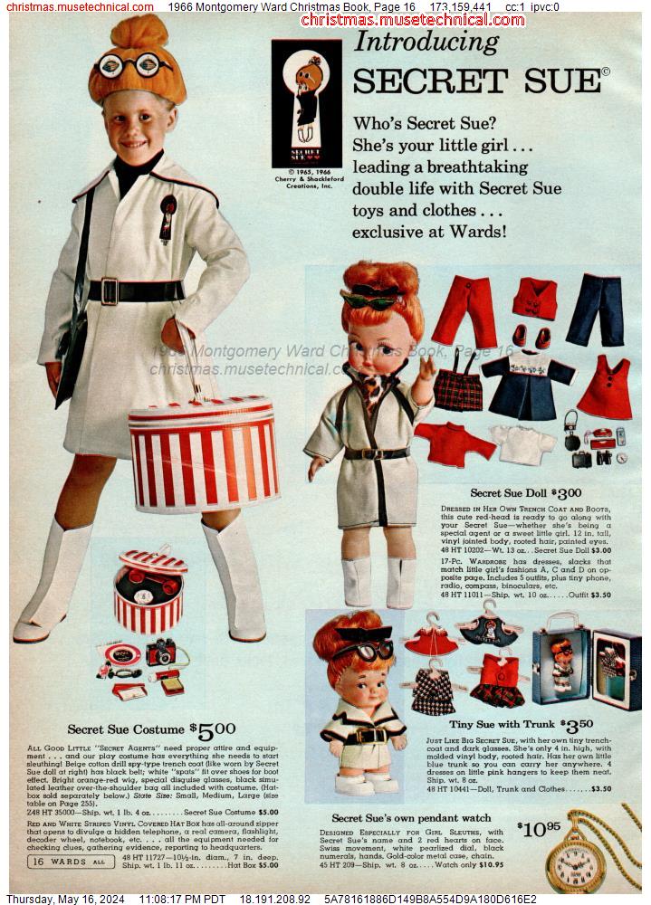 1966 Montgomery Ward Christmas Book, Page 16