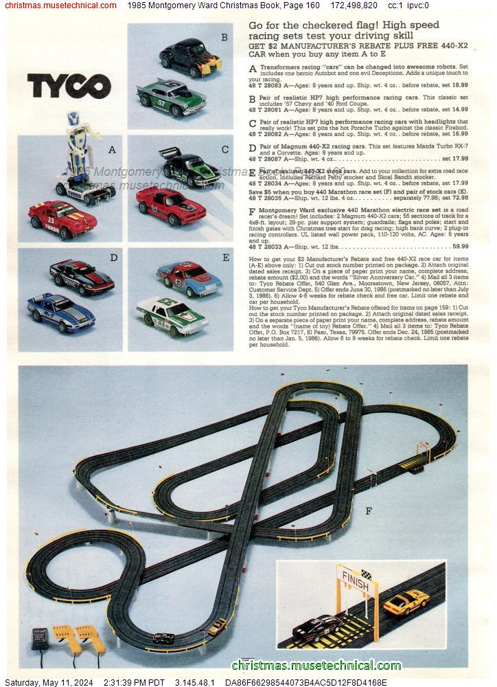 1985 Montgomery Ward Christmas Book, Page 160