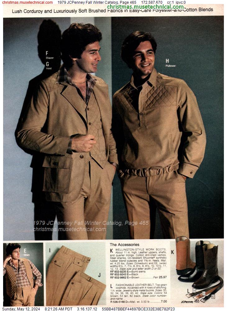 1979 JCPenney Fall Winter Catalog, Page 465
