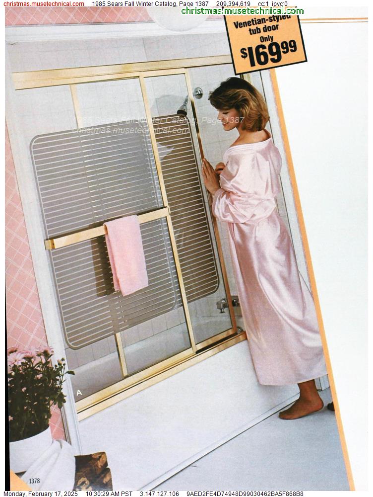 1985 Sears Fall Winter Catalog, Page 1387