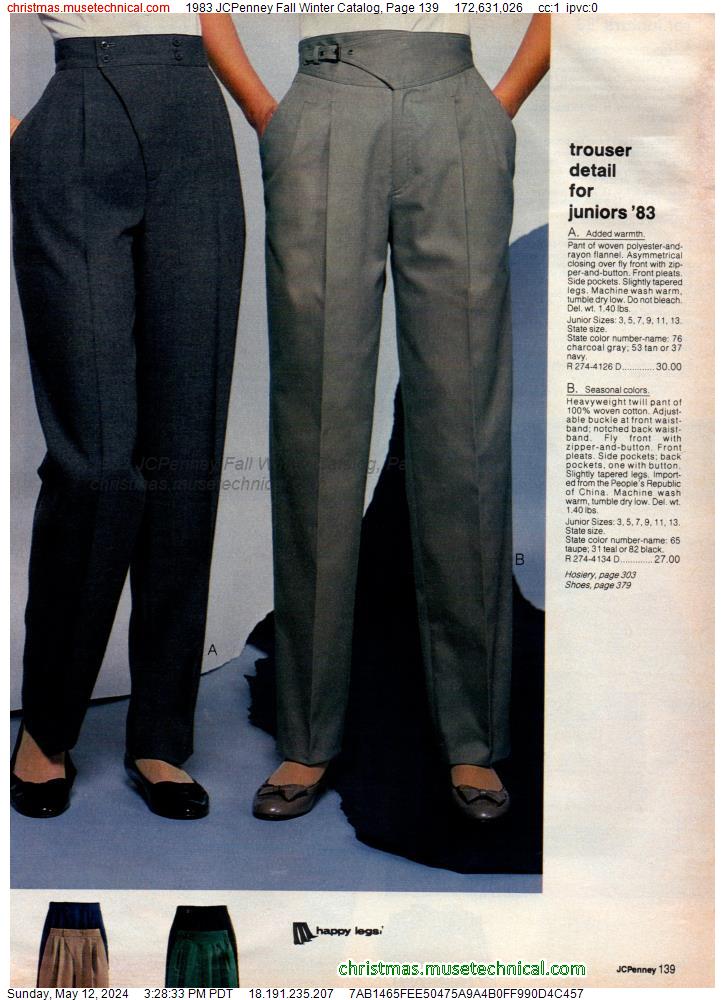 1983 JCPenney Fall Winter Catalog, Page 139
