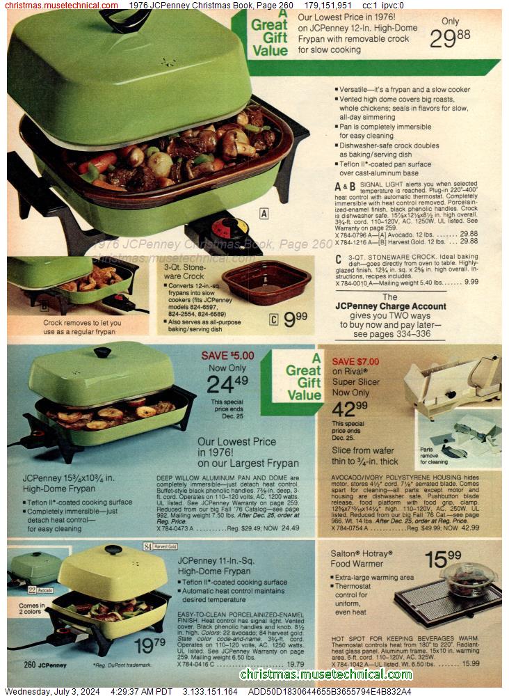1976 JCPenney Christmas Book, Page 260
