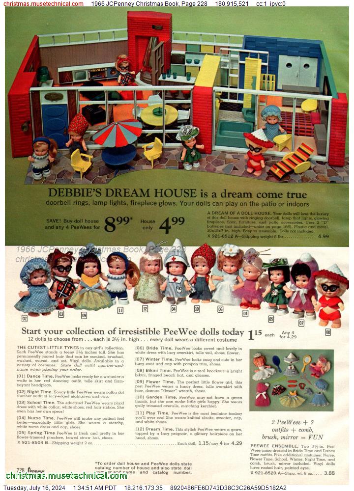 1966 JCPenney Christmas Book, Page 228