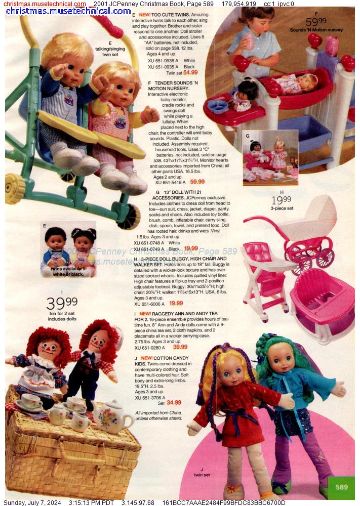 2001 JCPenney Christmas Book, Page 589