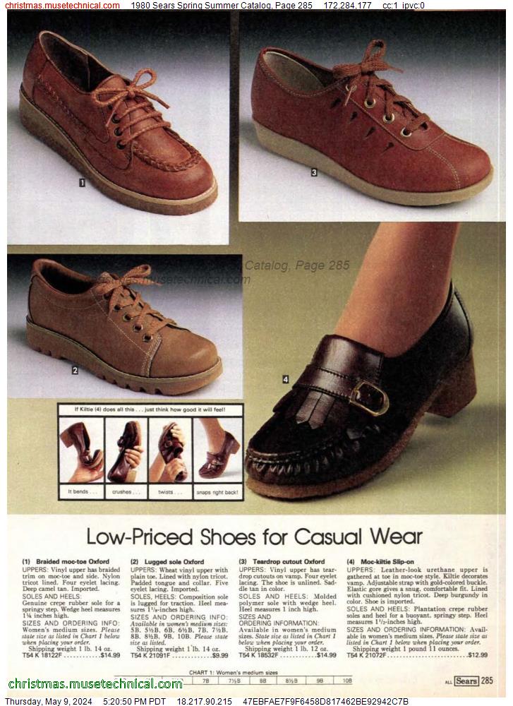 1980 Sears Spring Summer Catalog, Page 285