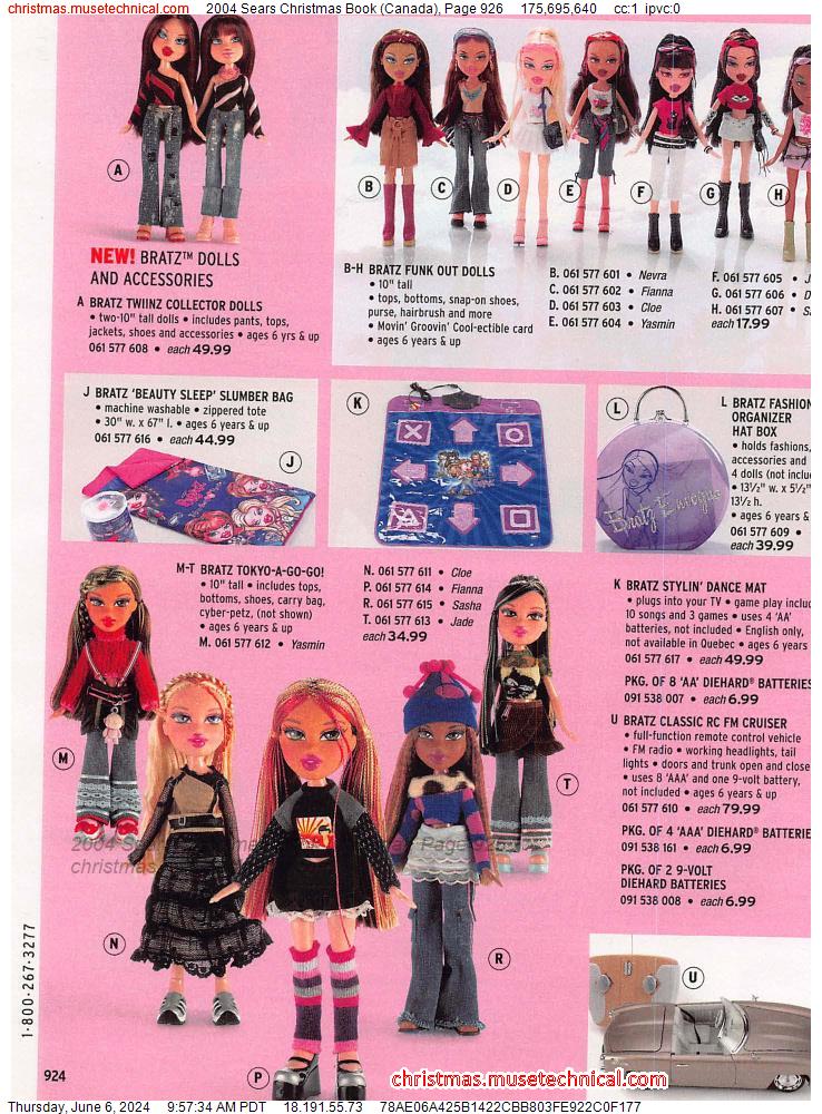 2004 Sears Christmas Book (Canada), Page 926
