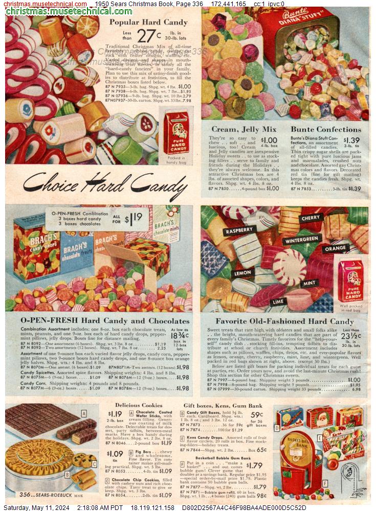 1950 Sears Christmas Book, Page 336